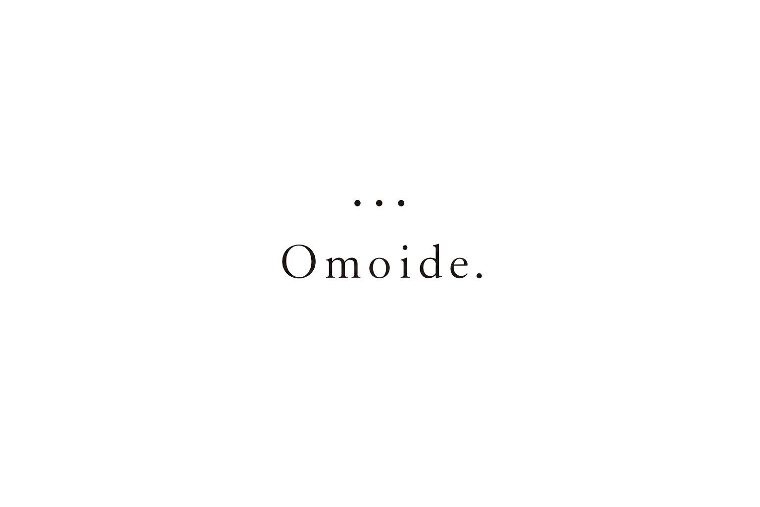 Omoide.